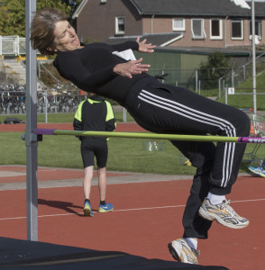 Ilse Tabak springt over 1,26 meter