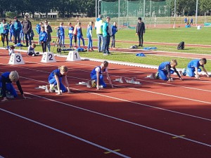 40 meter sprint, pupillen B jongens en meisjes